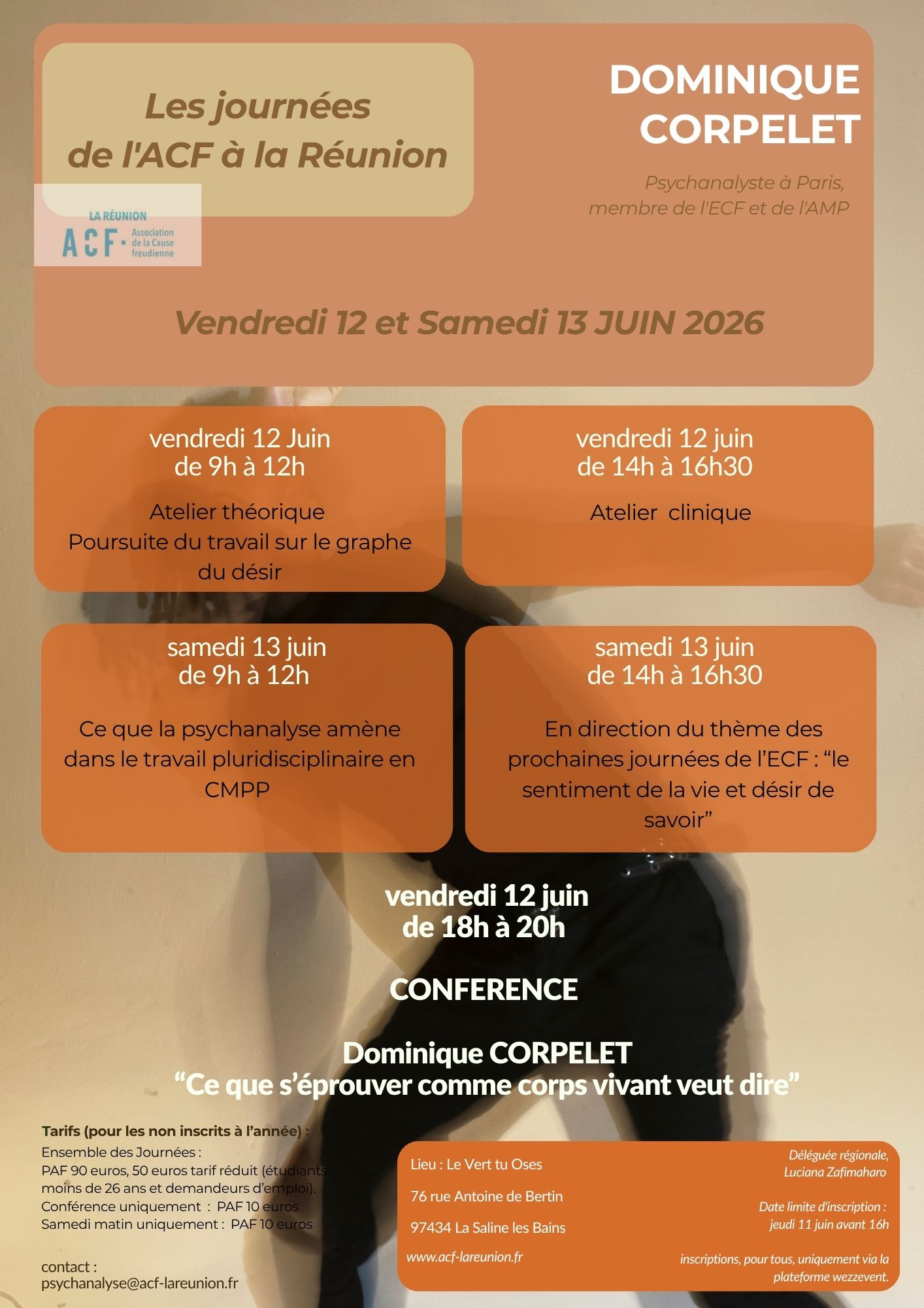 Journée de l&rsquo;ACF 12 et 13 Juin 2026